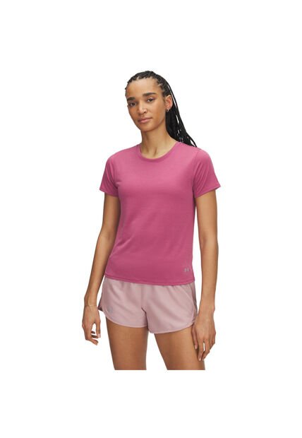 Camiseta Mujer Under Armour LAUNCH SHORTSLEEVE Rojo Under Armour