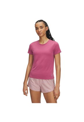 Camiseta Mujer Under Armour LAUNCH SHORTSLEEVE Rojo Under Armour