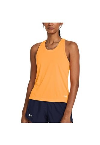 Camiseta Esqueleto Under Armour Launch Singlet Mujer-Naranja Under Armour