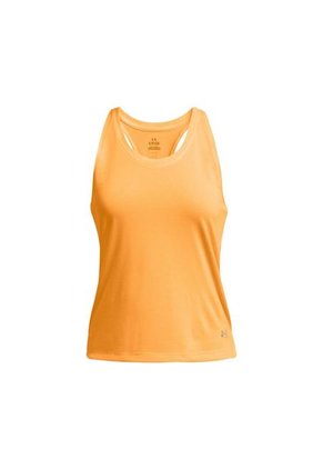 Camiseta Esqueleto Under Armour Launch Singlet Mujer-Naranja