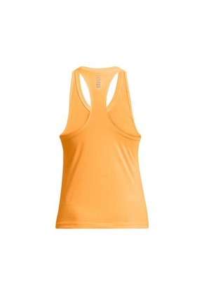 Camiseta Esqueleto Under Armour Launch Singlet Mujer-Naranja