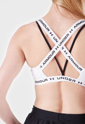 Top Blanco-Negro UNDER ARMOUR Crossback Low