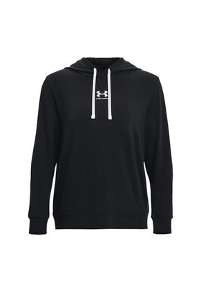 Hoodie Under Armour Rival Terry Mujer-Negro