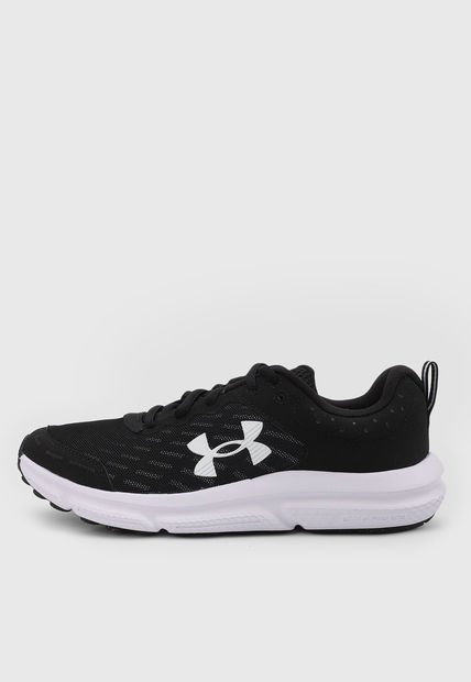 Tenis Running Negro-Blanco UNDER ARMOUR Charged Assert 10