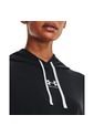 Hoodie Under Armour Rival Terry Mujer-Negro de Under Armour