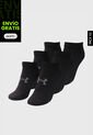 Medias X3 UNDER ARMOUR  Essential Low Cut Negro de Under Armour