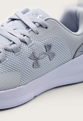 Tenis Running Gris-Plateado-Blanco UNDER ARMOUR Essential