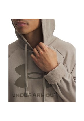 Buzo Hombre Under Armour RIVAL FLEECE LOGO HD Marron Under Armour