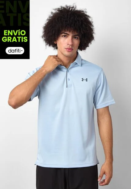 Camiseta Polo UNDER ARMOUR Tech Celeste