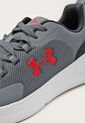 Tenis Running Gris-Rojo-Negro UNDER ARMOUR Essential de Under Armour
