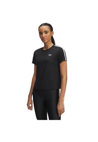 Camiseta Mujer Under Armour TECH WM TAPE SS Negro Under Armour Under Armour