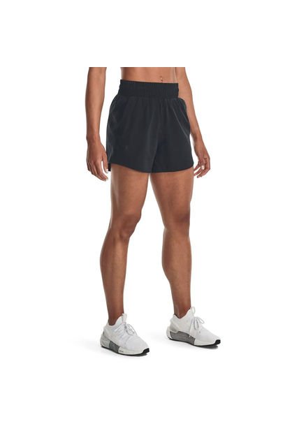 UNDER ARMOUR  SHORT FLEX WOVEN 5IN RUNNING DAMA NEGRO 