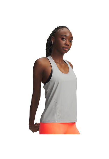 Camiseta Sin Mangas Mujer Under Armour UA VELOCITI PRO TANK Gris Under Armour