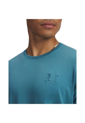 Camiseta Hombre Under Armour UA M ICON TEE SS Azul Under Armour