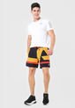 Pantaloneta Negro-Mostaza-Naranja UNDER ARMOUR Baseline Woven 7 de Under Armour