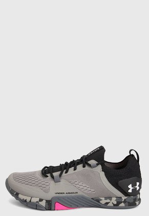 Tenis Training Verde Oliva-Negro-Fucsia UNDER ARMOUR TriBase Reign 2