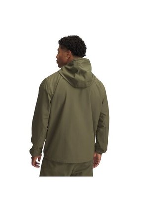 Chaqueta Hombre Under Armour RIVL WVN WINDBREAKER Verde Under Armour