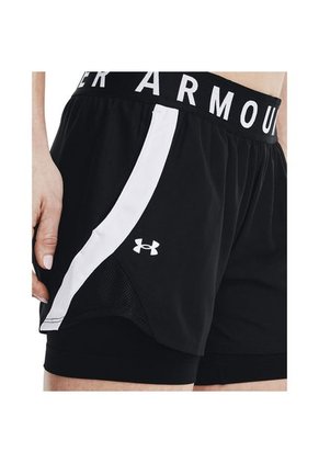 Short Under Armour Play Up 2 En 1  Mujer-Negro