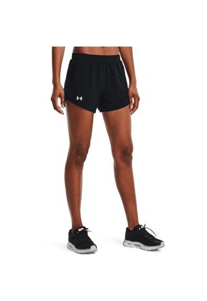 Short Under Armour Fly By 2.0 Para Mujer-Negro