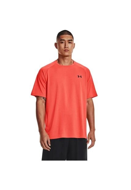 Camiseta Under Armour Tech™ 2.0 Textured Hombre-Naranja