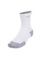 Medias Unisex Under Armour AD RUN CUSHN 3P CREW Blanco de Under Armour