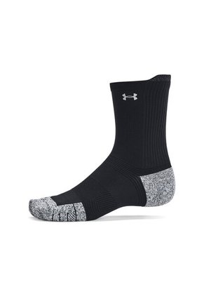Medias Unisex Under Armour AD RUN CUSHN 3P CREW Negro Under Armour