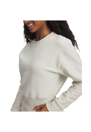 Buzo Mujer Under Armour ICN TRRY VRSITY CREW Blanco Under Armour