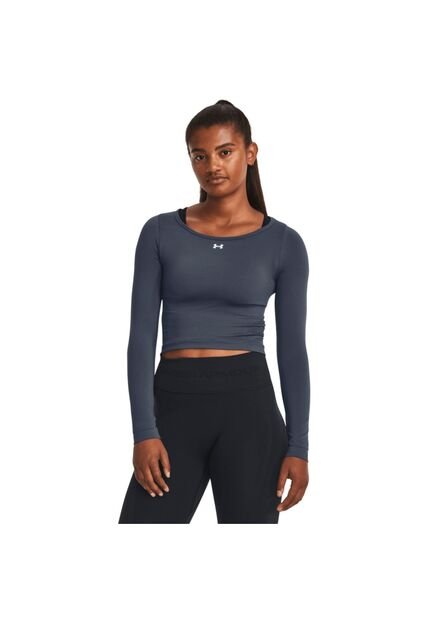 Camiseta Mujer UNDER ARMOUR VANISH SEAMLESS LS Gris Under Armour