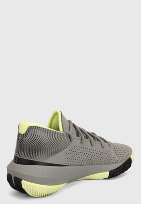 Tenis Basketball Verde Oliva-Negro UNDER ARMOUR Ua Sc 3zero III