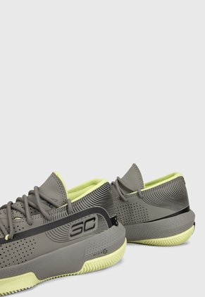 Tenis Basketball Verde Oliva-Negro UNDER ARMOUR Ua Sc 3zero III