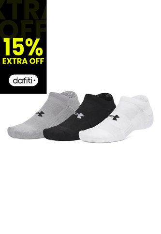 Medias Hombre Under Armour Performance Cotton 3P Blanco Under Armour Under Armour