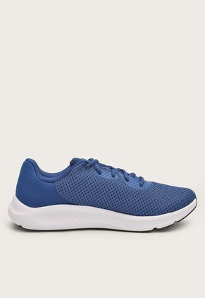 Tenis Running Azul Royal-Aguamarina-Blanco UNDER ARMOUR Charged Pursuit 3
