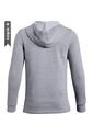 Hoodie Under Armour Rival Para Niño-Gris Claro de Under Armour