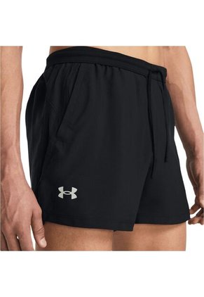 Pantaloneta Under Armour Launch 5 Hombre-Negro