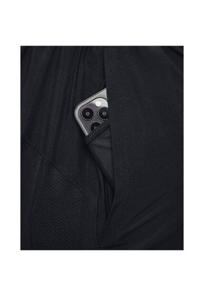 Pantaloneta Under Armour Launch 5 Hombre-Negro