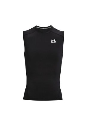 Camiseta Sin Manga Under Armour Hg Comp Ss Hombre-Negro