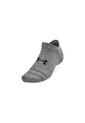 Medias Under Armour Essential No Shw 3Pk-Gris/Blanco/Negro de Under Armour