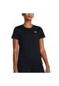 Camiseta Under Armour Tech Ssc Solid Mujer-Negro de Under Armour