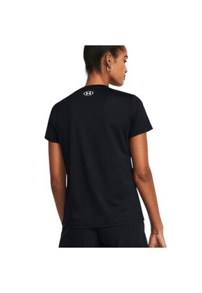 Camiseta Under Armour Tech Ssc Solid Mujer-Negro