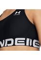 Top Under Armour Hg Autntcs Mid Brndd Mujer-Negro de Under Armour