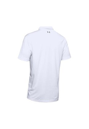Camiseta Polo Under Armour Tec Hombre-Blanco