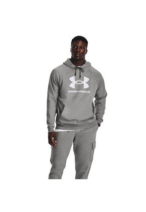 Hoodie Under Armour Rival Fleece-Gris