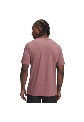 Camiseta Under Armour Pjt Rck Smpl Brnd Ss Hombre-Vino Tinto