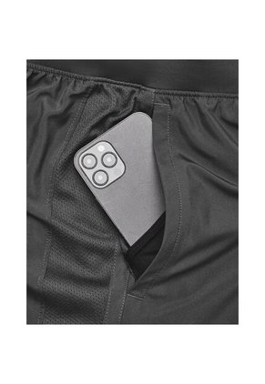 Pantaloneta Under Armour Launch 7 2N1 Hombre-Gris