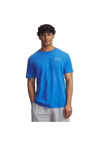 Camiseta Under Armour Sportstyle Left Chest Hombre-Azul Under Armour