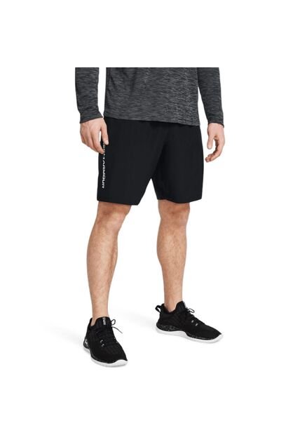 Pantaloneta Under Armour Woven Wdmk Hombre-Negro