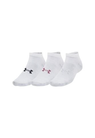 Medias Under Armour Essential Lw Cut 3Pk -Blanco Under Armour