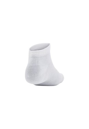 Medias Under Armour Essential Lw Cut 3Pk -Blanco