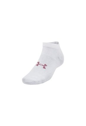 Medias Under Armour Essential Lw Cut 3Pk -Blanco