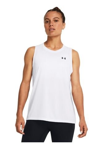 Camiseta Mujer UNDER ARMOUR TECH TANK SOLID Blanco Under Armour Under Armour
